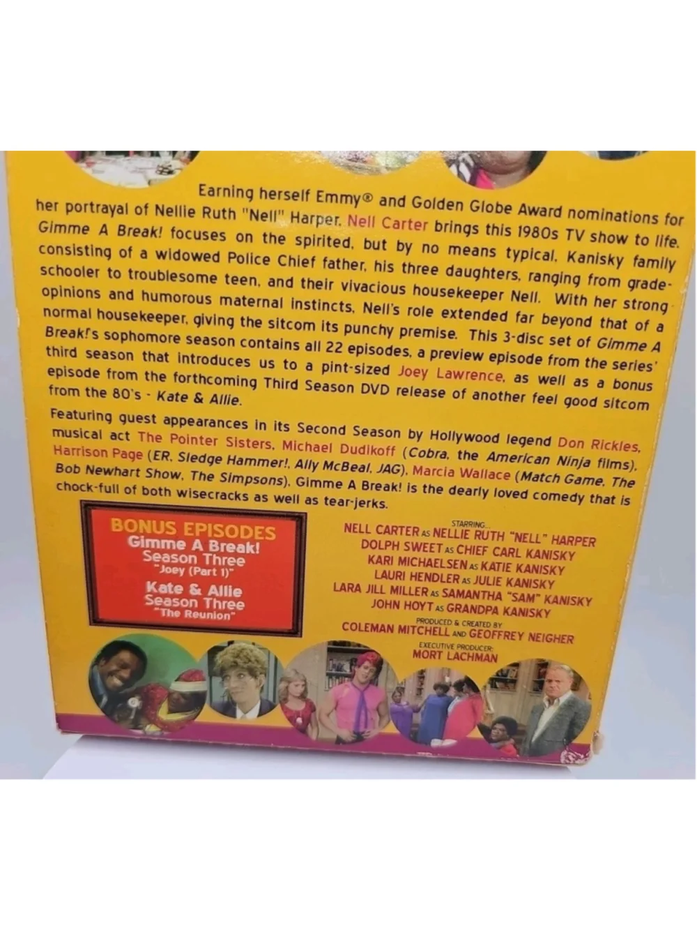 Gimme A Break The Complete Second Season 2 (DVD, 3 Disc Set, Region 1) Slipcover - Picture 3 of 13